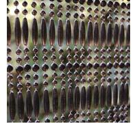 Rideau de Porte " Fréjus 1 " 90 X 210 CM Braun Moustiquaire Perles Réglable