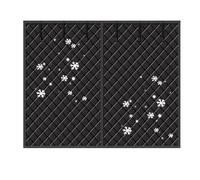 Rideau de Porte Garage Isolant Thermique Magnétique, 183-549cm Rideaux de Portes Isolants Thermiques d'hiver, Résistant au Froid et À l'Eau, Isolation Porte de Garage(Noir,W10xH9ft/305x274cm)