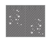 Rideau de Porte Garage Isolant Thermique Magnétique, 183-549cm Rideaux de Portes Isolants Thermiques d'hiver, Résistant au Froid et À l'Eau, Isolation Porte de Garage(Gris,W6xH6.5ft/183x198cm)