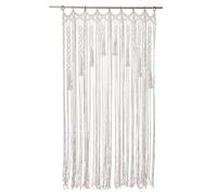 Rideau De Porte Hippie - Gitan, Rideaux Vintage, Accessoires Ethniques, Ornement Décoration Artistique | Tissu en Lin Tie-Dye Géométrique Motifs Imprimés Brodés La Main