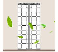 Rideau De Porte Isolant Thermique Magnétique Pour L'hiver,Isolant Thermique Isolation Porte Avec Magnétique Moustiquaire,Porte D'écran Magnétique Pour Salle De Climatisation,W×H-130×220cm(51×87in)