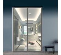 Rideau de Porte Isolant Thermiquement et Auto-Thermique en PVC Transparent