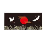 Rideau de porte japonais à sushi bar noren rideau de porte, rideau de porte de bar à sushi court noren, rideaux courts suspendus - AF04