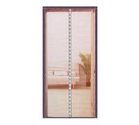 Rideau de porte magnétique avec fermeture automatique pour empêcher les insectes et les moustiques d'entrer - 130 x 240 cm - Moustiquaire avec aimants puissants pour un accès facile et une protection