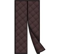 Rideau de porte magnétique avec protection thermique, protection contre le froid, magnétique, protection thermique, imperméable, coupe-vent, rose, 100 x 210 cm