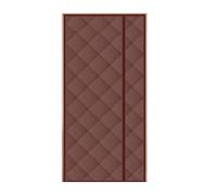 Rideau de Porte Magnétique avec Protection Thermique, Rideau Thermique Anti Froid pour Porte d'entrée Chambre Garage, Oxford Épaississant Ouverture Latérale, Autocollant(Gris,90x190cm)