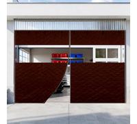 Rideau De Porte Magnétique Isolé Thermique Noir Rideau De Porte De Garage Coupe-Vent Et Chaud Couverture D'Isolation D'Écran for Garage En Hive Couverture À Isolation De Porte(Browns,W549xH213cm)