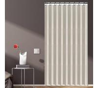 Rideau de Porte Magnétique Protection de L'Intimité 240x240cm blanc cassé | Rideaux De Placard Commode Et Pratique Pour Dressing, Cuisine, Chambre, Salon Et Cache Placard