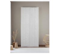 Rideau de porte magnétique robuste for l'hiver, tissu coupe-vent à isolation thermique avec bande auto-obturante for intérieur/extérieur, garage, chambre froide.(Grey,31.5x78.7in/80x200cm)