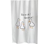 Rideau de Porte Mignon Décoratif Cartoon Séparateur de Porte Tissu pour Chambre Placard Dortoir Cuisine Petit Canard Blanc