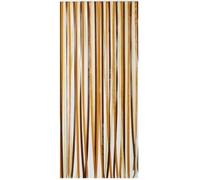 Rideau de porte - MOREL - Antilles - 90x200 cm - Brun et beige - Polyéthylène