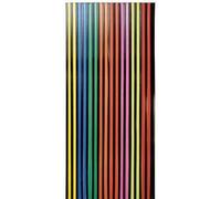 Morel Rideau à lanières plastiques Antilles Little 90x220 cm Multicolore Polyéthylène