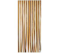 Rideau de porte - MOREL - Antilles brun et beige - Rayures - Salon - Intérieur