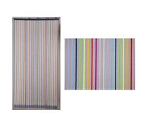 Rideau de porte moustiquaire Moustirayures - 160 x 220 cm