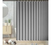 Rideau de Porte Pliant 156 x 135 cm Anti Froid et Chaleur Magnétique Impermeable à Oeillets Décoratif Rideau de Porte Pliant pour Salon, Balcon, Chambre Moderne, Gris