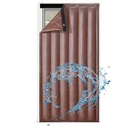 Rideau de porte thermique très résistant - Couverture insonorisée avec barrière contre le bruit - Résistant aux intempéries et au vent - Couleurs personnalisables - Poids inférieur pour une protection