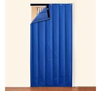 Rideau De Porte Thermiquement Isolé, Tissu Coupe-vent Épais, Moustiquaire Magnétique, Fermeture Automatique, For Vous Garder Au Chaud En Hiver(D,100x200cm)