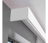 Rideau de rail de rideau pour fenêtre - Solution de décoration intérieure élégante - Design moderne