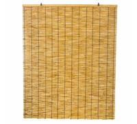 Rideau de Roseau Jardin Respirant, Anti-UV Store Vénitien pour Extérieur Cuisine, Protection Solaire Store À Rouleau en Bambou pour Patio Terrasse(100x180cm/39x71in)