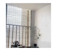 Rideau De Roseau Solaire Intimité Écran Store Bambou Relevables Lisse Et Sans Bavures pour L'intimité Des Fenêtres Le Jardin Le Patio(55x200 cm/22x79 in)
