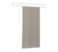 Rideau De Séparation for Salon De Beauté, Rideaux Muraux À Support Métallique, Écran De Confidentialité Translucide, for Cabine D'essayage De Massage(Color1,Rod-230cm)