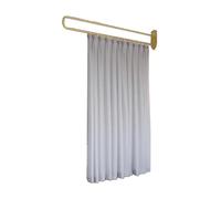Rideau De Séparation for Salon De Beauté, Tringle De Séparation en U avec Rideau, Écran De Protection Transparent for Cabine D'essayage De Massage Et Hôpital(Color6,Rod-230cm)