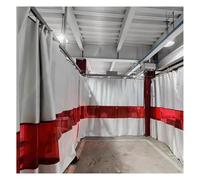 Rideau De Soudage, Écrans De Séparation, Couverture De Soudage Enduite De Silicone avec Fenêtre De Visualisation Rouge, Bouclier Ignifuge Robuste pour L'industrie(1.9x1.8m/6.3x6.3ft)