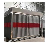 Rideau de soudure industriel avec fenêtre de visualisation, écran de porte ignifuge et séparateur pour applications d'atelier
