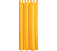 Rideau décoratif rideau occultant micro satin, hellorange - marigold, 140x245cm