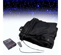 Rideau d'Étoiles LED avec Contrôleur - Toile de Fond Ciel Étoilé Pliable pour Décoration de Mariage,Anniversaire et Soirée DJ,Fond Photo/Video Professionnel à LED 2x3m/6.56x9.84ft