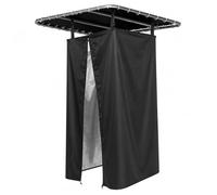 Rideau d'intimité de bateau, 600D marine imperméable à l'eau instant Privacy solution tente à langer, TOILETTE portable, douche, facile à installer sous Bimini top, 30 pouces de longueur x27 pouces de