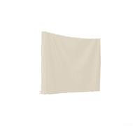 Rideau d'intimité d'extérieur en tissu Oxford 210D résistant aux intempéries pour camping-car, camping, douche ou vestiaire, blocage complet de la vue (beige)