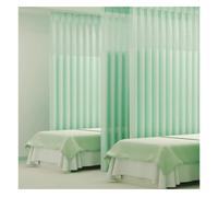 Rideau d'intimité pour hôpital, SPA, séparateur d'environnement vert, sans support métallique, 160 x 230 cm, idéal pour l'intimité et le confort des patients dans les établissements de santé.