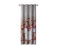Rideau - Disney Tête Mickey - Multicolore - 140x250 cm - Voilage Enfant