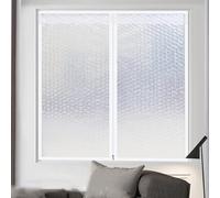 Rideau d'isolation thermique, rideaux chauds de protection contre le froid d'hiver, fenêtre de film d'intimité, protection contre le froid, imperméable coupe-vent anti-poussière, rideaux chauds (160 x