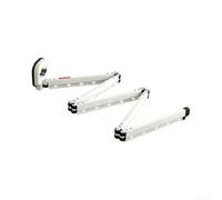 Rideau Douche Portable RV Camping Installation pour facile Rideau | Ventouses haute adhérence, tenue stable pour sous l'eau, pour surface lisse requise, pas de ni pour perceuse, locataires