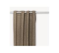 - Rideau effet bouclette isolant et occultant SOANA - 140 x 260 cm - Taupe - Soana