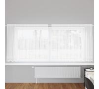 Vidaxl Rideaux Avec Des Rideaux Blanc Polyester