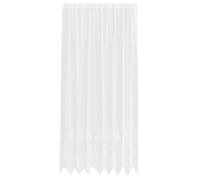 Vidaxl Rideaux Avec Des Rideaux Floral Blanc 200 X 280 Cm Polyester