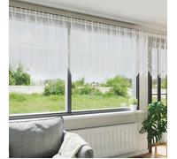 Vidaxl Rideaux Avec Des Rideaux Blanc 900 X 120 Cm Polyester