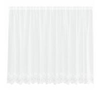 Vidaxl Rideaux Avec Des Rideaux Blanc Polyester