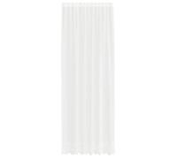 Rideau en dentelle - vidaXL - Blanc - Polyester - 300x150 cm - Filtrant la lumière - Léger - Lavable à 40°C
