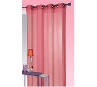HomeMaison HM69807732 Rouge Rideau en Étamine Légère Unie
