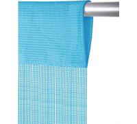 Rideau en fil de Prince 140x250 cm bleu clair - bleu ciel
