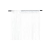 vidaXL Rideau en fils 2 pièces 140 x 250 cm Blanc