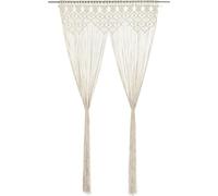 Rideau en macramé 140x240 cm coton