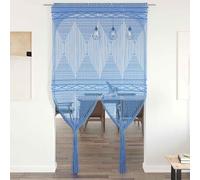 Rideau en Macramé Taupe Coton Séparateur de Pièce Plusieurs Couleurs vidaXL