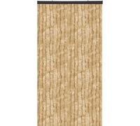 Rideau en velours taille spéciale - largeur : 140cm - longueur : 300cm, Beige