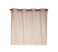 Atmosphera – Rideau Berlingot à œillets Beige 140x250 cm
