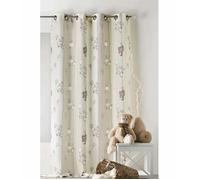 Rideau Enfant - Linder - 0206 - Oeillets - Beige - 135 x 260 cm